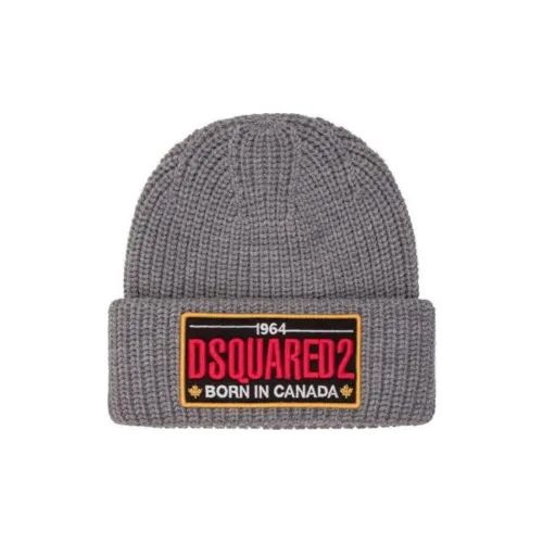 DSQUARED 2 Шерсть Бини Мужской Серый