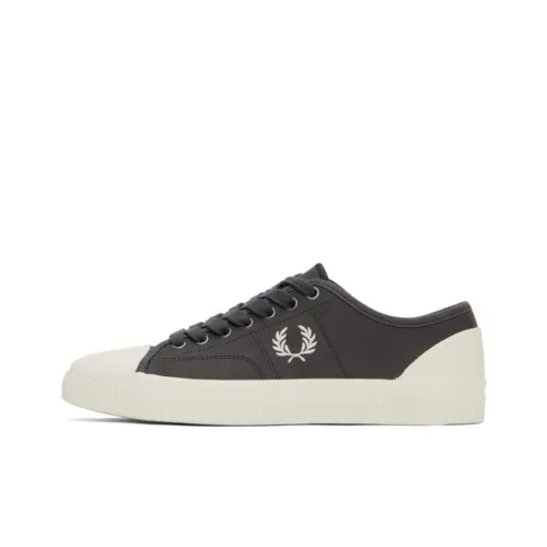 FRED PERRY Hughes Скейтборд Кроссовки Низкие Черные Белые Мужские