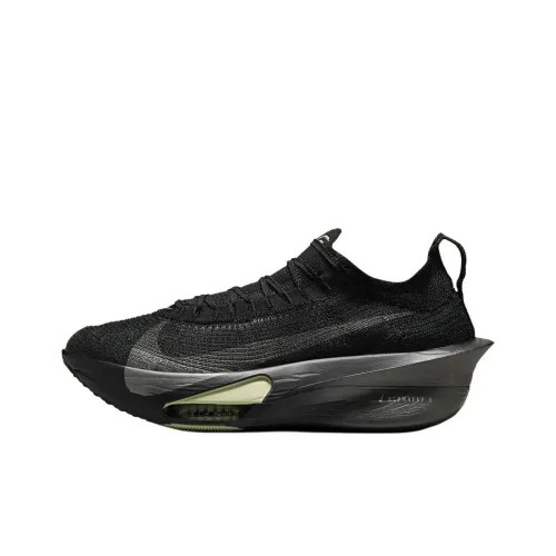 Nike Air Zoom Alphafly Next% 3 Дышащий Покрытие Низкие Кроссовки для Бега Мужские Черные