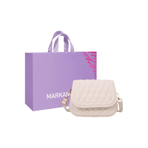 MARKANGARO ПУ (полиуретан) Сумка через плечо Стандартная Женская Белая Черная Кофейная