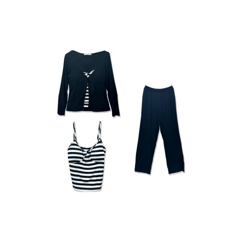 Slimma Pajama Комплект Женский Черный