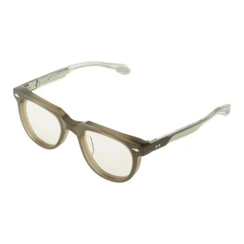 JACQUES MARIE MAGE Ацетат Нерегулярная форма Солнцезащитные очки Мужской Серый