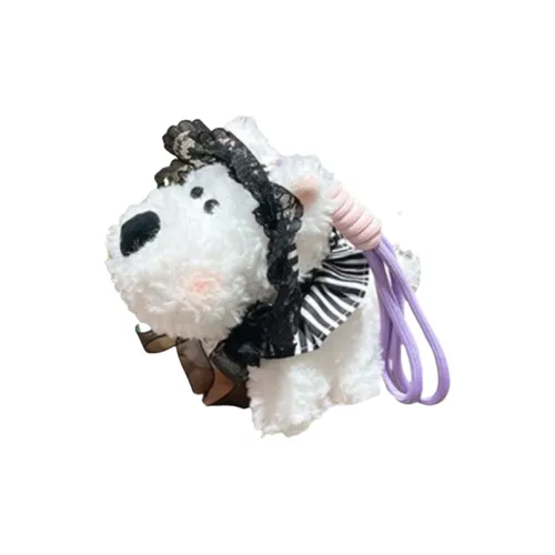 CHONGRONGLIANYU Вест-хайленд Разноцветный шнур Брелок для сумки Ключница Плюшевая подвеска Высота 16 см