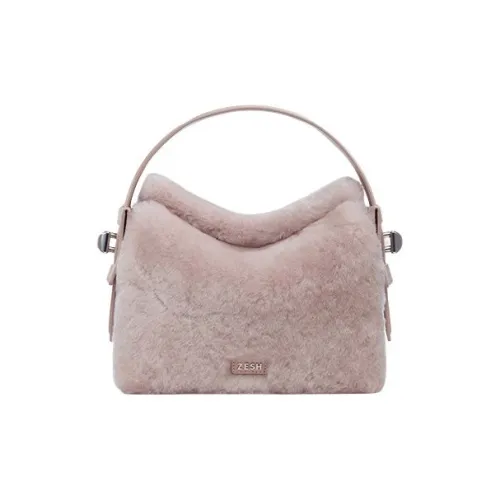 ZESH Шерсть Одно Плечо Сумка Маленькая Женская Многоцветная