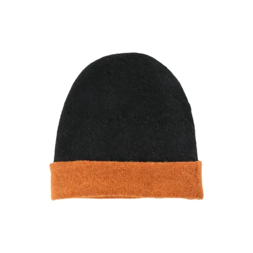 ISSEY MIYAKE Alpaca Beanies Женские Черный Оранжевый