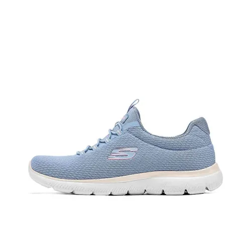 SKECHERS SPORT Повседневный Низкий Топ Светло-Синий Женский
