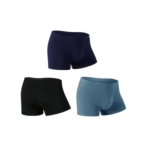 SEVEN Деним + Королевский Синий + Черный Мужские Боксер-шорты