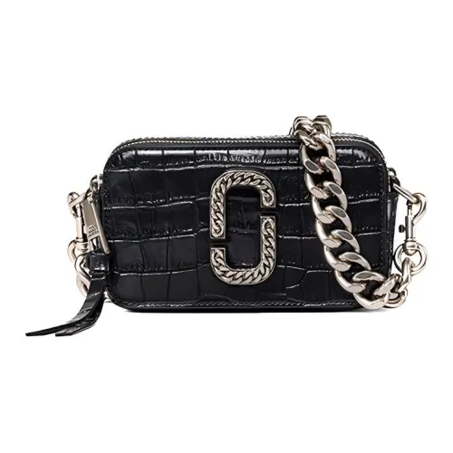 MARC JACOBS Snapshot Корова Кожа Камера Сумка Коробка Сумка Сумка через плечо Женская Черная