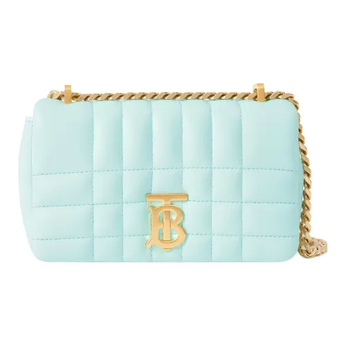 Burberry Lola сумка из овечьей кожи сумка через плечо мини женская цвет прохладная мята