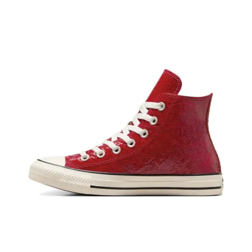 Converse Chuck Taylor All Star Slip Resistant Abrasion Resistant High Топ Скейтборд Кроссовки Женские Красный