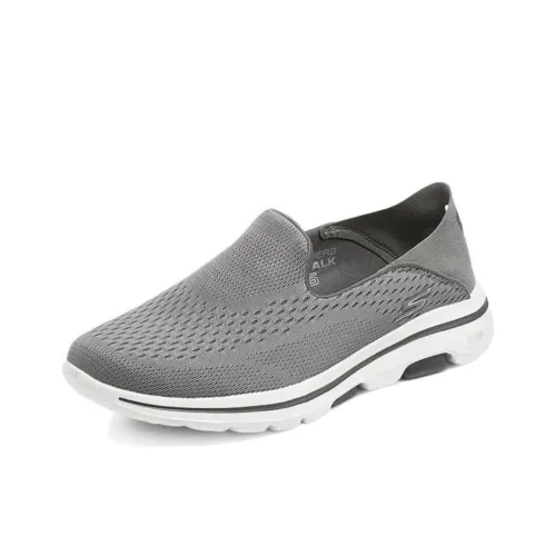 Skechers GO WALK Collection Устойчивая к истиранию Низкая Обувь Повседневная Мужская Серого цвета