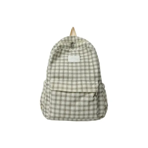 Single Warehouse Композитная ткань Рюкзак Стандартный Женский Кофе Хаки Экрю