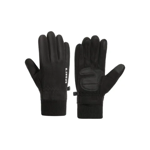 Lightingkiss Вязаные флисовые перчатки для мужчин