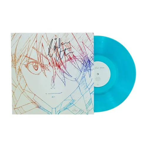Three For Евангелион 'One Last kiss' Синий Винил LP Аска Лэнгли Сорью Фильм Переплетенные Продукты