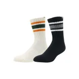 2 шт (Белый-желтый + Черно-серый)