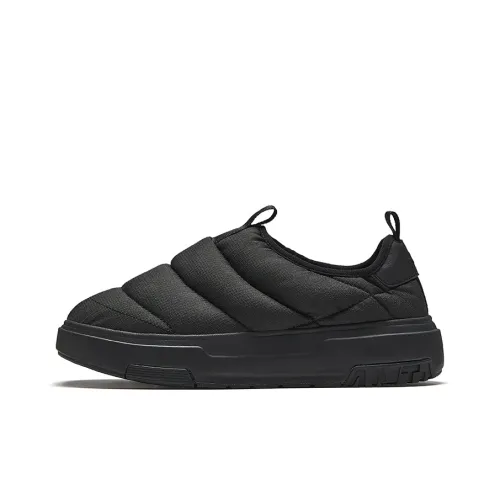 ANTA Life Collection Slip-resistant Abrasion-resistant Thermal Low-top Casual Men's Core Black ANTA Life Collection Противоскользящий Устойчивый к истиранию Термический Низкий Топ Повседневный Мужской Основной Черный