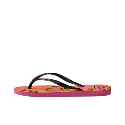 Havaianas Slim Summer Шлепанцы Розовый, оранжевый, черный Женские