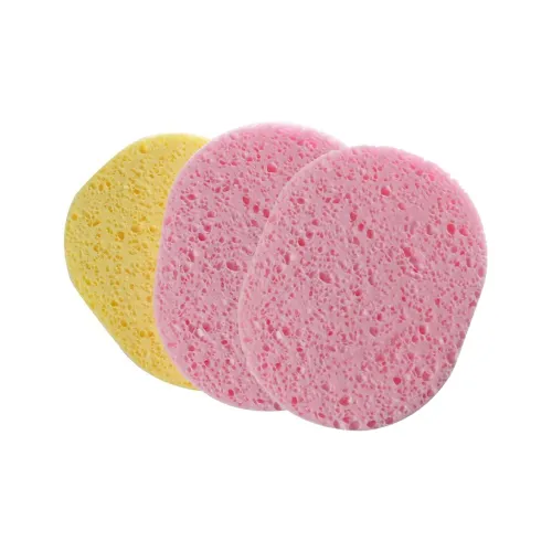 JIANYINGSHU Губка для очищения из бамбукового волокна с эффектом утолщения глубокая чистка лица удаление макияжа губка-инструмент для чистки