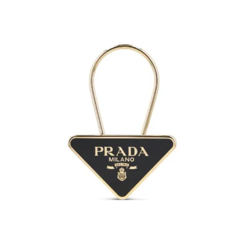 PRADA Steel Charm Унисекс Черный