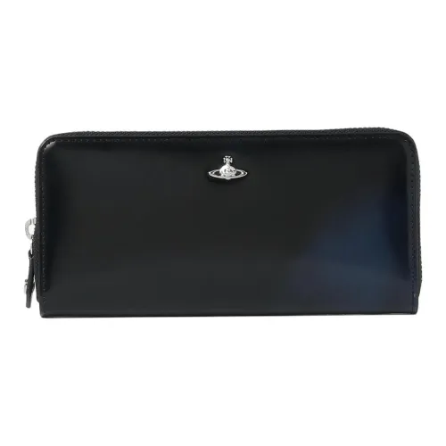 Vivienne Westwood Кошелек из коровьей кожи мужской морской синий