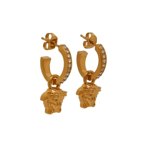 VERSACE Латунь Металл Серьги Женские Золото