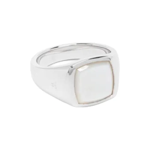 TOM WOOD Переработанный Серебряный Мужской Серебристый