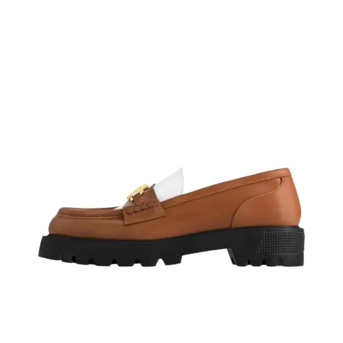 LOUIS VUITTON District Лоферы 5 см Женские Коричневый