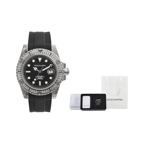 SR Crystal Collection Кварцевый механизм Резиновый ремешок Часы Унисекс Белый циферблат