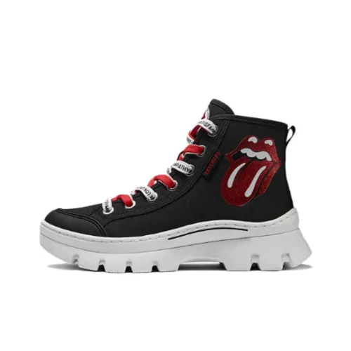 Skechers High Топ Кеды Женские Черный