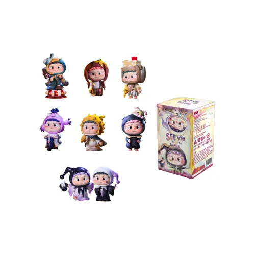 Heyone Oh Zong Theater Мини Театр Коллекция Слепые Коробки Один Mystery Коробка Целая Коробка 6 шт