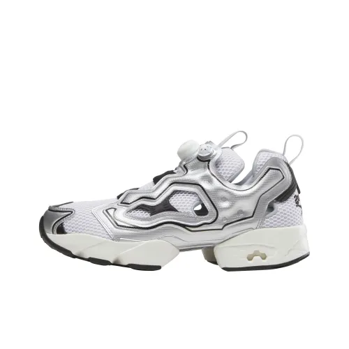 Reebok Casual Low Top Серебристый/Черный/Белый Унисекс