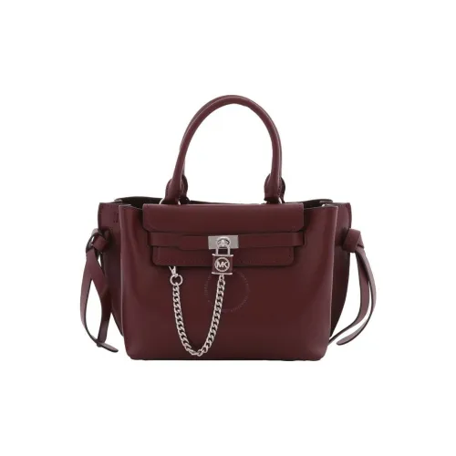MICHAEL KORS Hamilton Legacy Кожа Тоут Сумка Сумка для покупок Сумка Маленькая Женская Красная