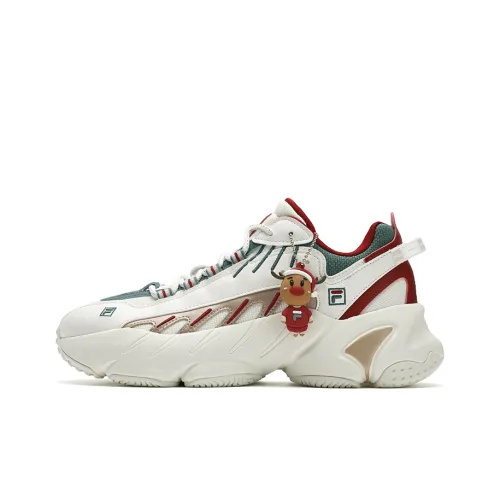 FILA Ade XMAS Низкий Топ Casual Женский Белый