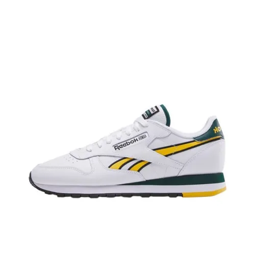 Reebok Classic Leather Low Топ Повседневная обувь Унисекс Белый