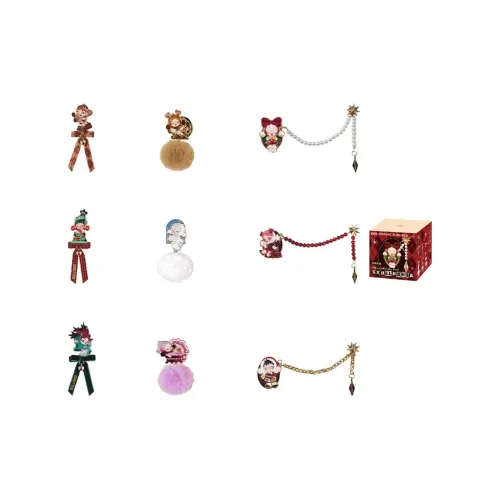 POP MART Skullpanda Wishing Time Collection Украшение Слепые коробки Один Blind Коробка Целая коробка 9 шт