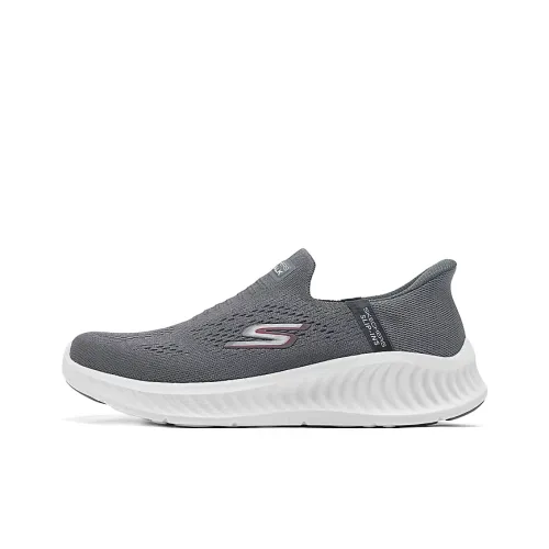 Skechers MEN'S GO WALK Износостойкий Дышащий Низкий Топ Casual Мужской Серый