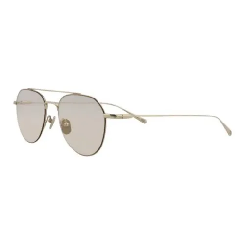 BRIONI Aviator Солнцезащитные очки Мужские Золотые