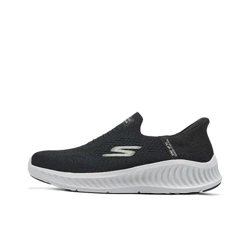 Skechers MEN'S GO WALK Износостойкий Дышащий Низкий Топ Casual Мужской Черный