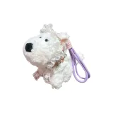 Вест-хайленд Разноцветный шнур Подвеска [Белый Кружево]