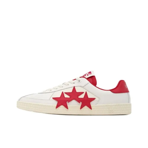 AMIRI PACIFIC Низкие Кроссовки для Скейтбординга Мужские Красные Белые