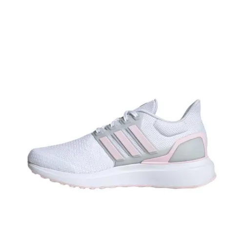 Adidas UBOUNCE DNA Противоскользящий Устойчивый к истиранию Низкий Топ Повседневные Беговые кроссовки Женские Белые Розовые