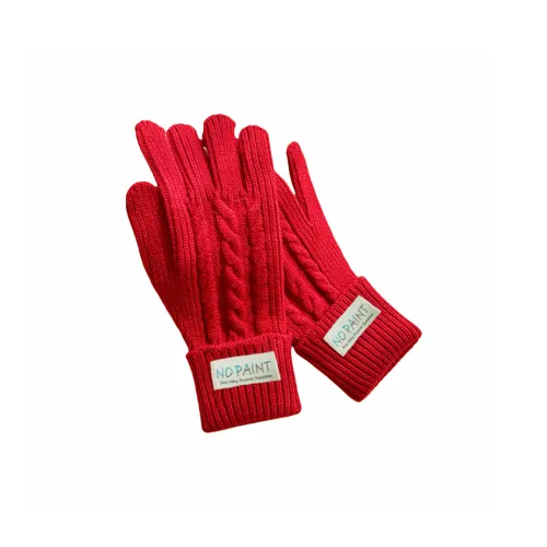 Bejirog Акриловые вязаные перчатки унисекс