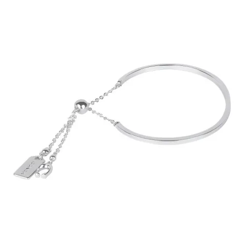 COACH Браслеты Женские Серебряные