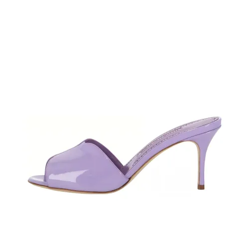 MANOLO BLAHNIK Слипоны Фиолетовый Женские