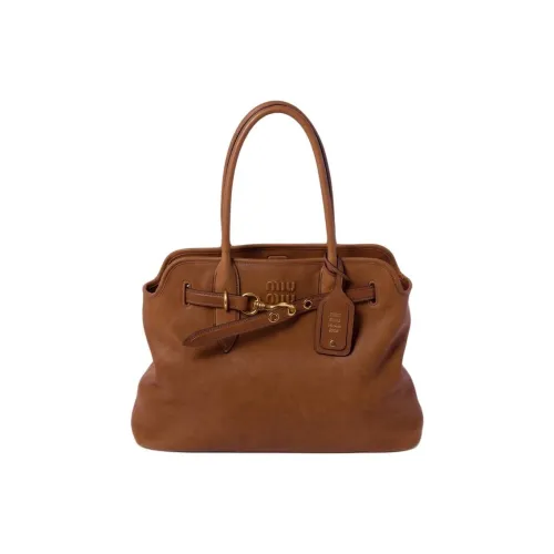 MIU MIU Aventure Кожа Одно плечо Сумка Женские Oak