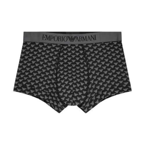 EMPORIO ARMANI FW24 Комплект нижнего белья Мужской 2 упаковки Черный Серый