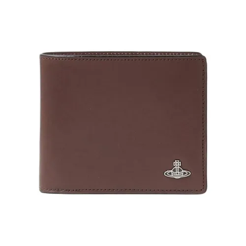 Vivienne Westwood Кошелек из коровьей кожи мужской коричневый