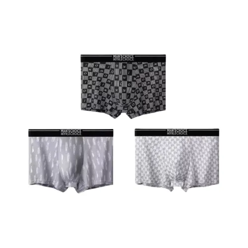 Lan Miao Мужское нижнее белье 3 упаковки