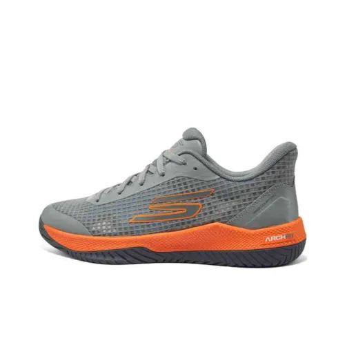 Skechers GO PICKLEBALL MENS Низкий Топ Кроссовки для тренировок Мужские Серые