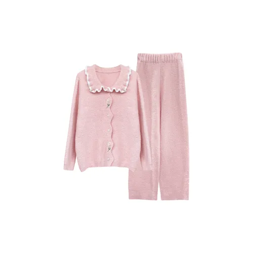 WANANNI Пижамный комплект женский розовый